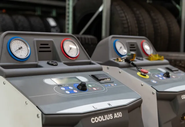 AC-service maskin